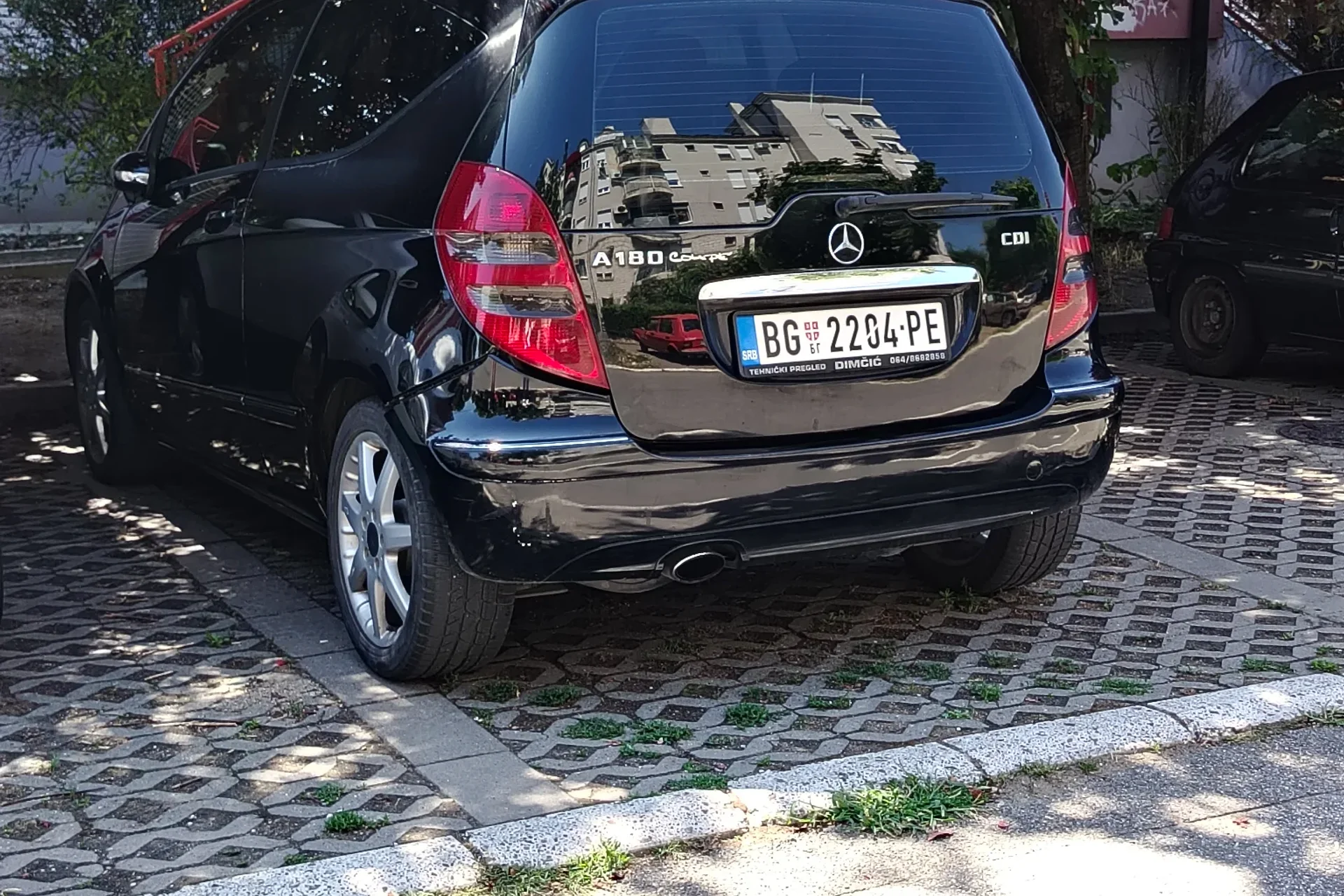 Mercedes-Benz A-Klasa W169 180 d, 2007 - 2